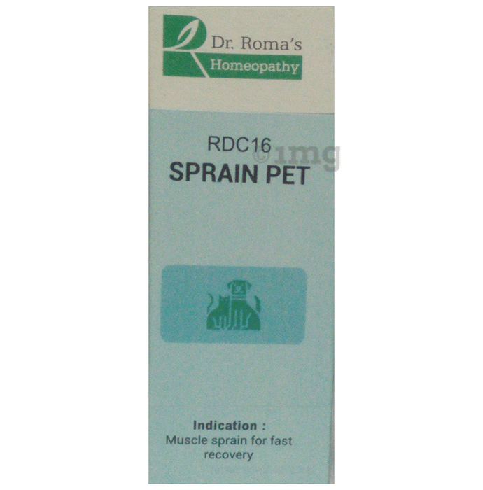 Dr. Romas Homeopathy RDC 16 Sprain Pet Pills