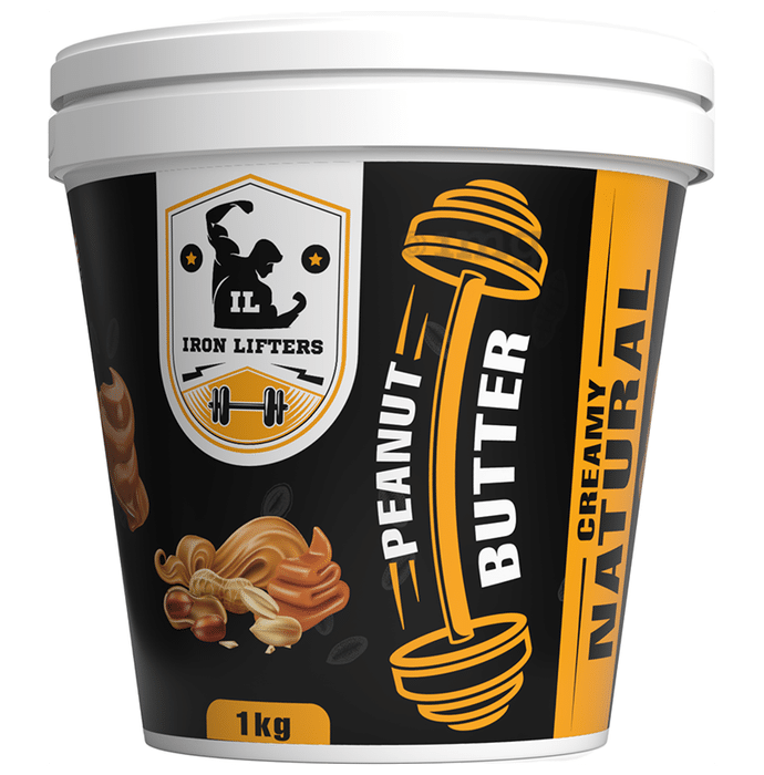 Iron Lifters Peanut Butter Creamy Natural