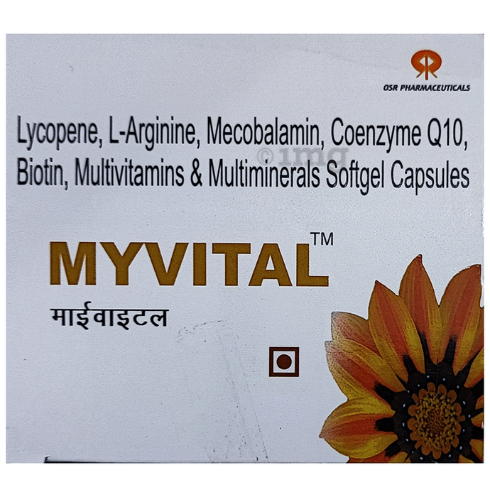 Myvital Soft Gelatin Capsule