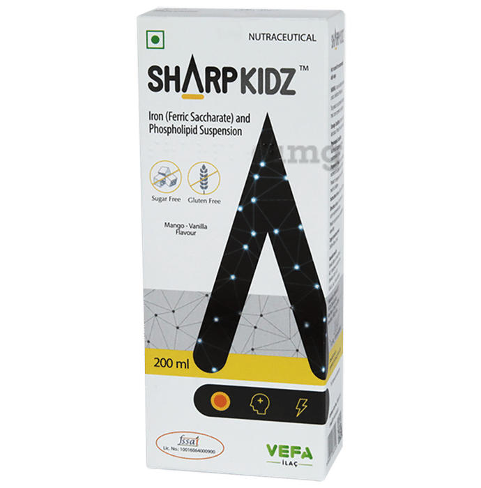 SharpKidz Oral Suspension Mango Vanilla