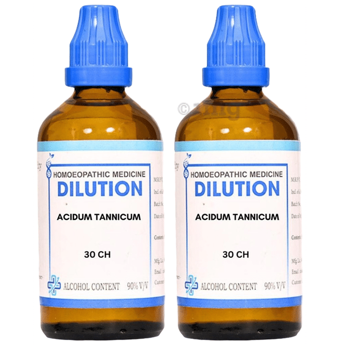LDD Bioscience Acidum Tannicum Dilution (100ml Each) 30 CH