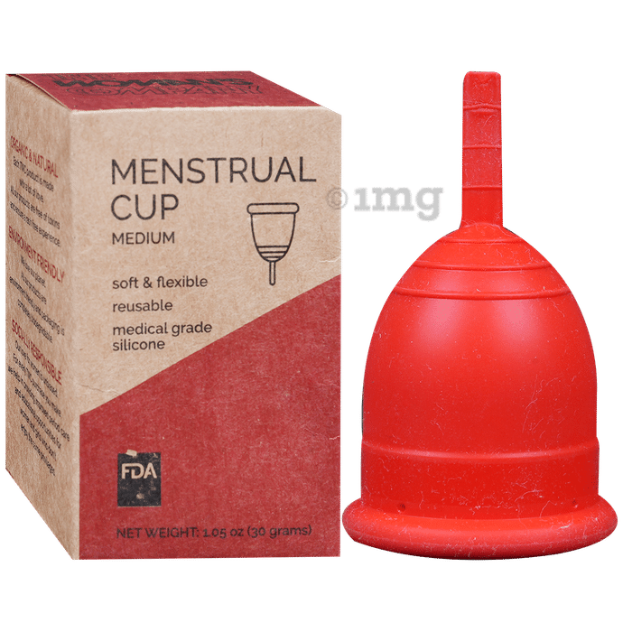 The Woman's Company Red Medium Menstrual Cup