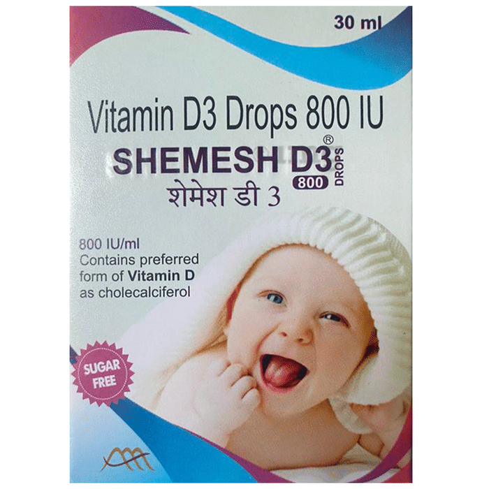 Shemesh D3 800 Oral Drops Sugar Free