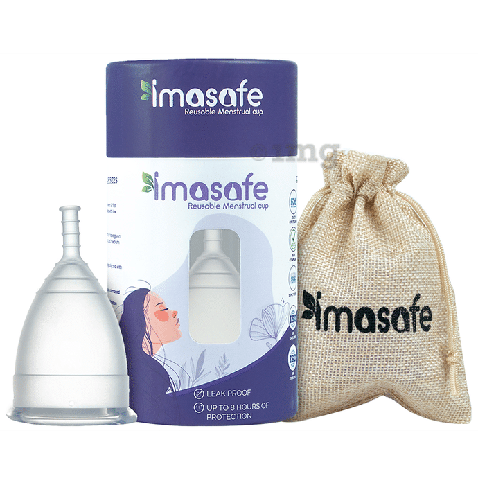 Imasafe Reusable Menstrual Cup Transparent Small