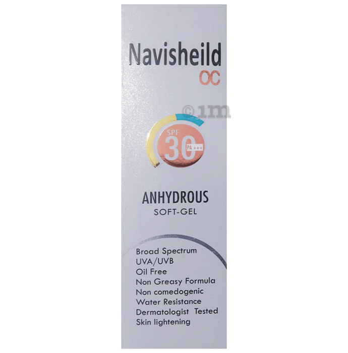 Navishield OC Anhydrous Soft-Gel SPF 30
