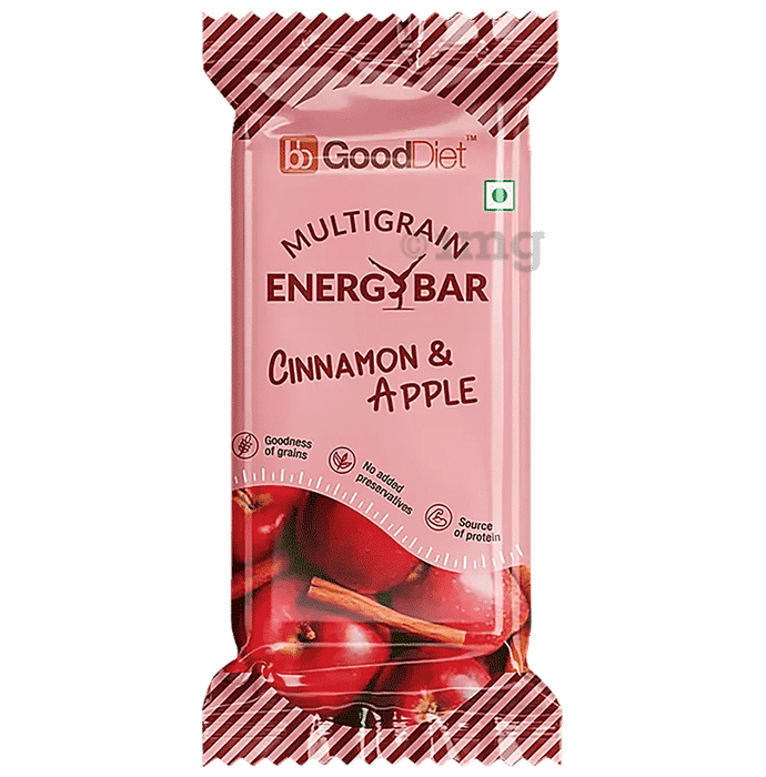 GoodDiet Cinnamon Apple Multigrain Energy Bar