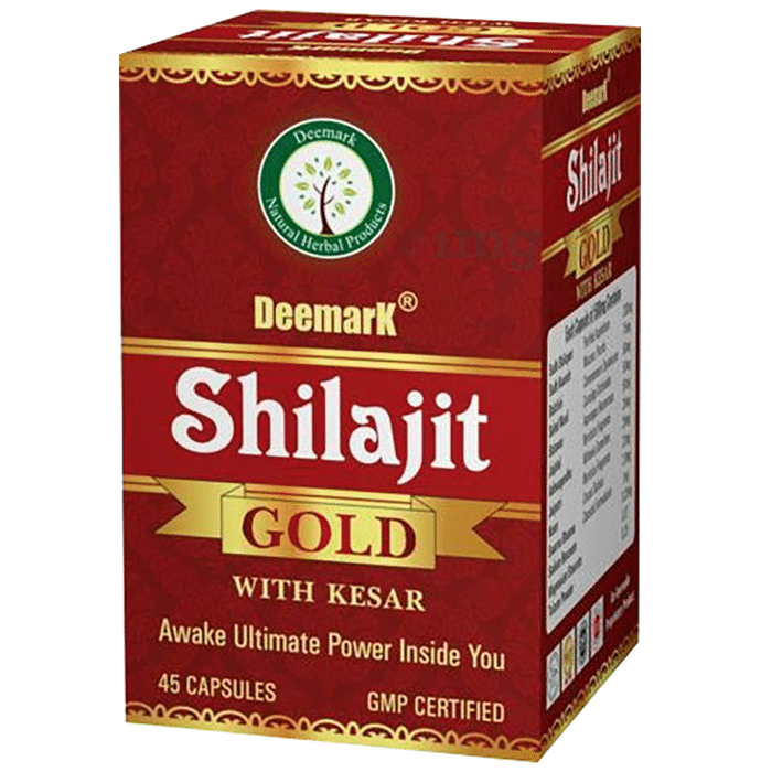 Deemark Shilajit Gold with Kesar (45 Each)