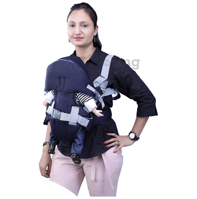 Guntina Baby Carrier Bag with 6 Carry Position Navy Blue