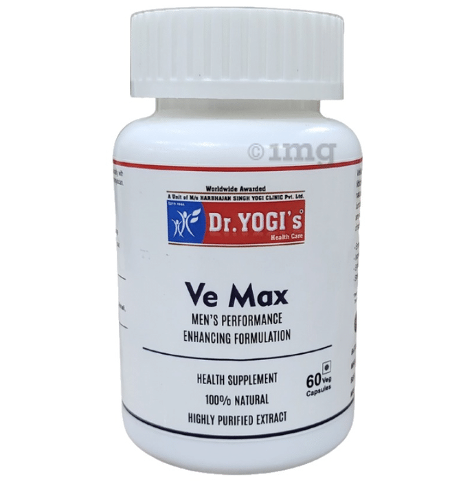 Dr. Yogi's Healthcare Vemax Veg Capsule