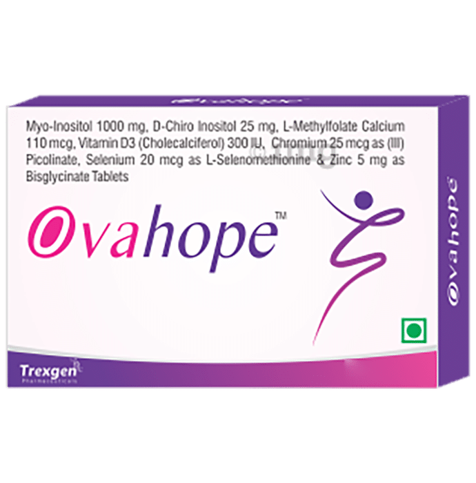 Ovahope PCOS & PCOD Support Tablet