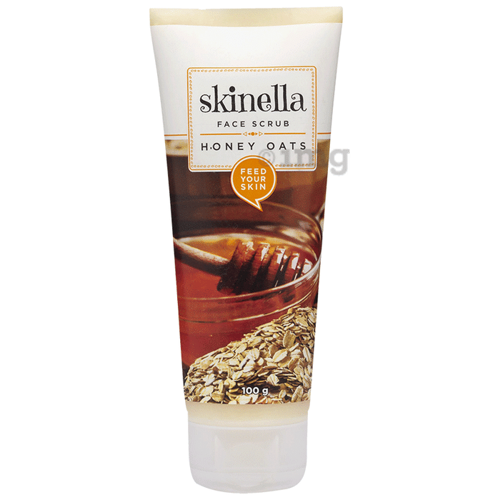 Skinella Face Scrub Honey Oats