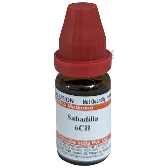 Dr Willmar Schwabe India Sabadilla Dilution 6 CH