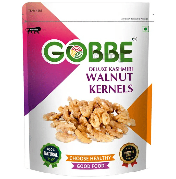 Gobbe Deluxe Kashmiri Walnut Kernels (200gm Each)