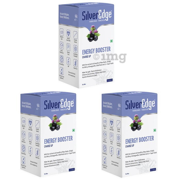 SilverEdge Energy Booster Charge Up Tablet (30 Each)
