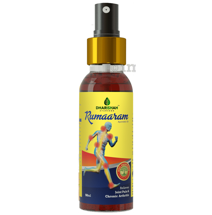 Dharishah Ayurveda Rumaaram Ayurvedic Oil for Pain Relief