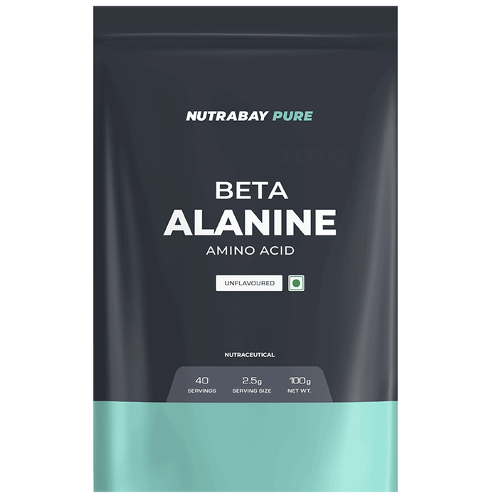 Nutrabay Beta Alanine Amino Acid Powder Unflavoured