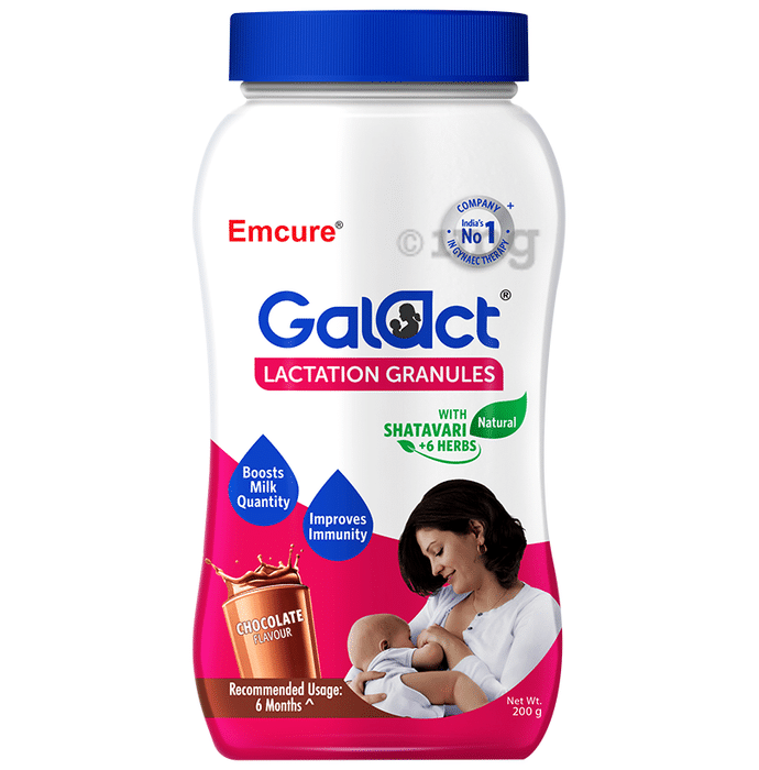 Emcure Galact Lactation Natural with Shatavari Chocolate
