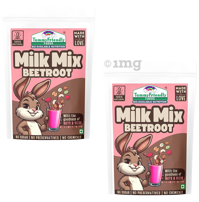 TummyFriendly Foods Milk Mix (200gm Each) Beetroot