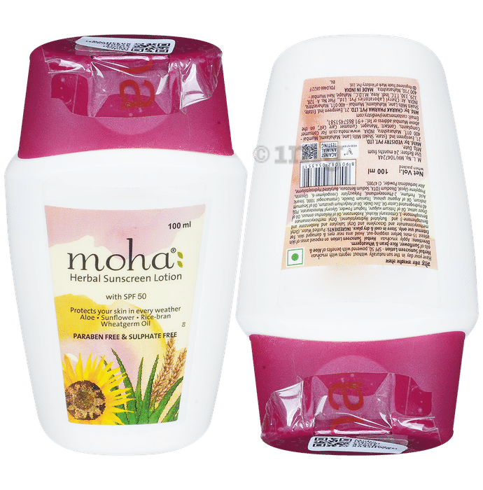 Moha Herbal Sunscreen Lotion