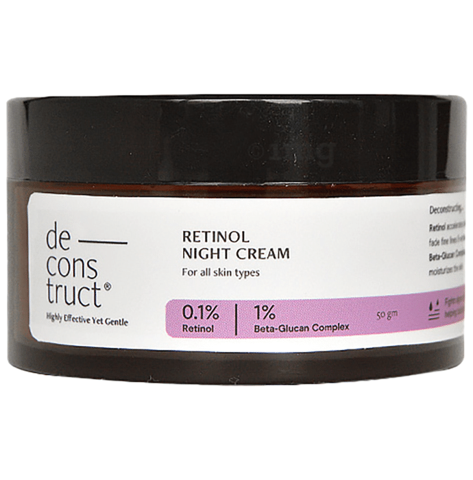Deconstruct Retinol Night Cream, 0.1% Retinol + 1% Beta-Glucan Complex