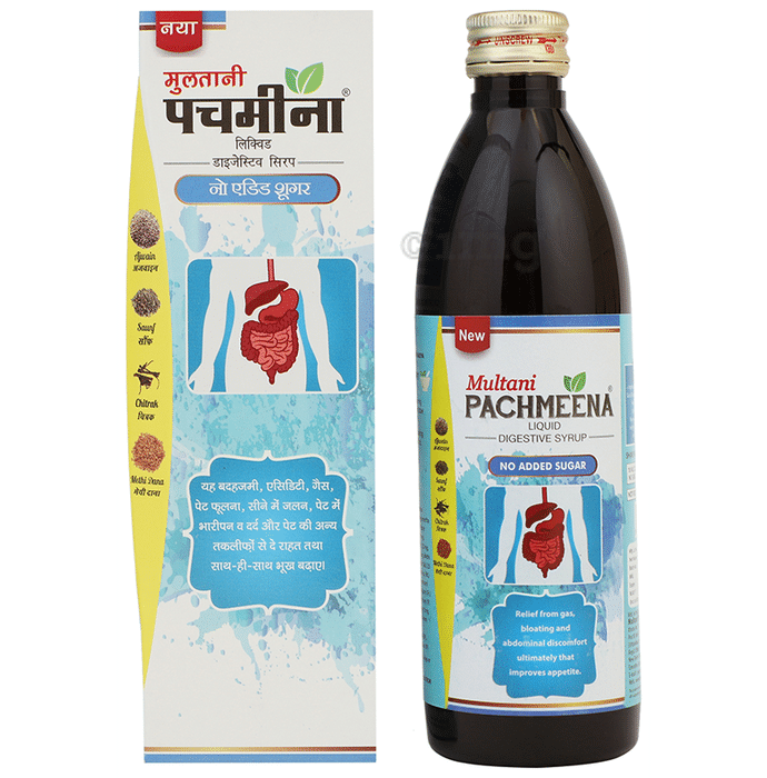 Multani Pachmeena Liquid Digestive No Added Sugar