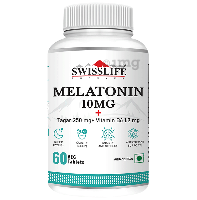 SWISSLIFE FOREVER Melatonin 10mg Tablet (60 Each)