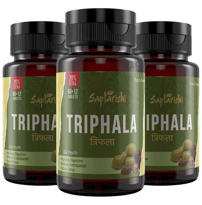 Saptarishi Triphala Tablet (72 Each)