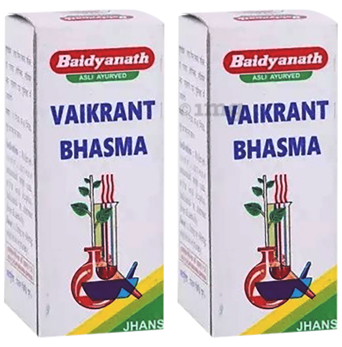 Baidyanath (Jhansi) Vaikrant Bhasma (2.5gm Each)