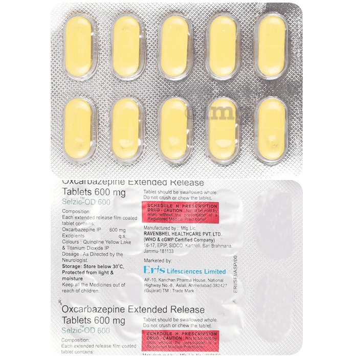 Selzic-OD 600mg Tablet ER