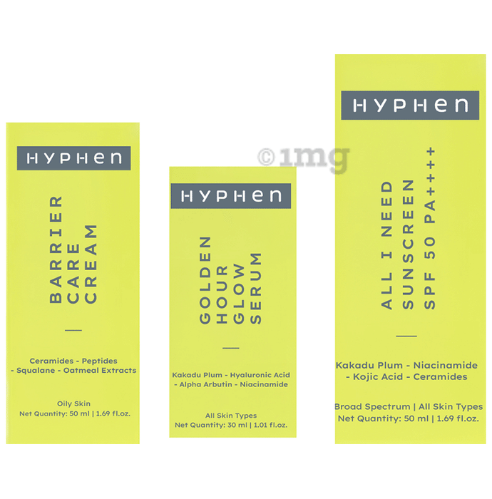 Hyphen Hyphen Skincare Routine for Oily & Combination Skin