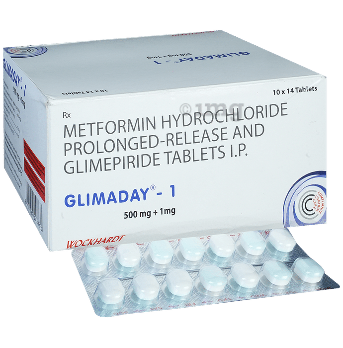 Glimaday 1 Tablet PR