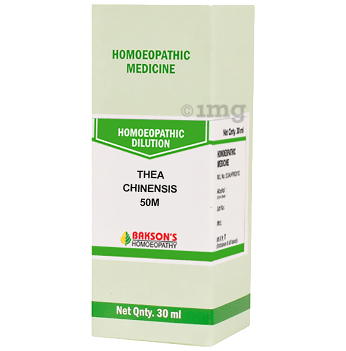 Bakson's Homeopathy Thea Chinensis Dilution 50M