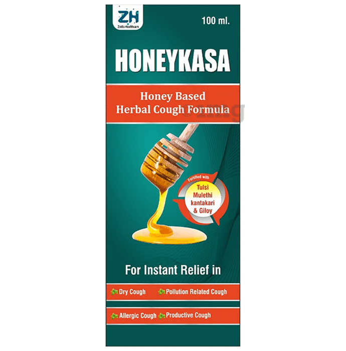 Zistia Healthcare Honeykasa Herbal Cough Syrup