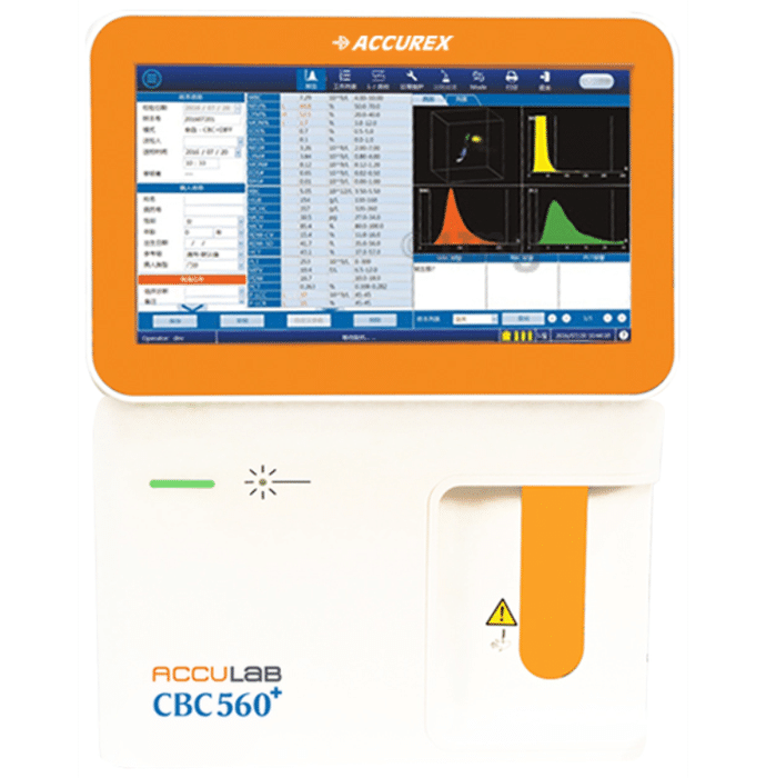 Accurex Acculab CBC 560 Plus 5 Part Hematology Analyzer