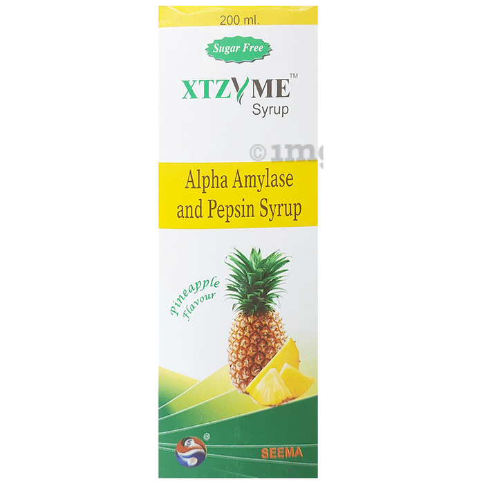 Xtzyme Syrup Pineapple Sugar Free