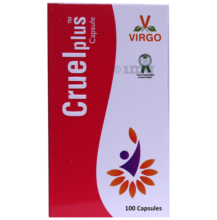 Virgo Cruel Plus Capsule Buy Bottle Of 100 0 Capsules At Best Price In 