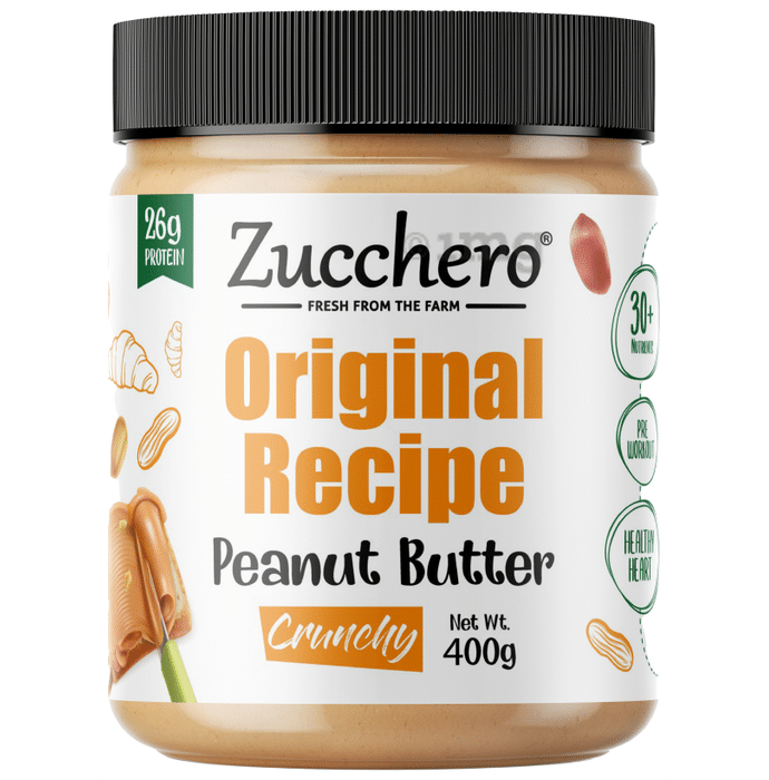 Zucchero Original Recipe Peanut Butter Crunchy