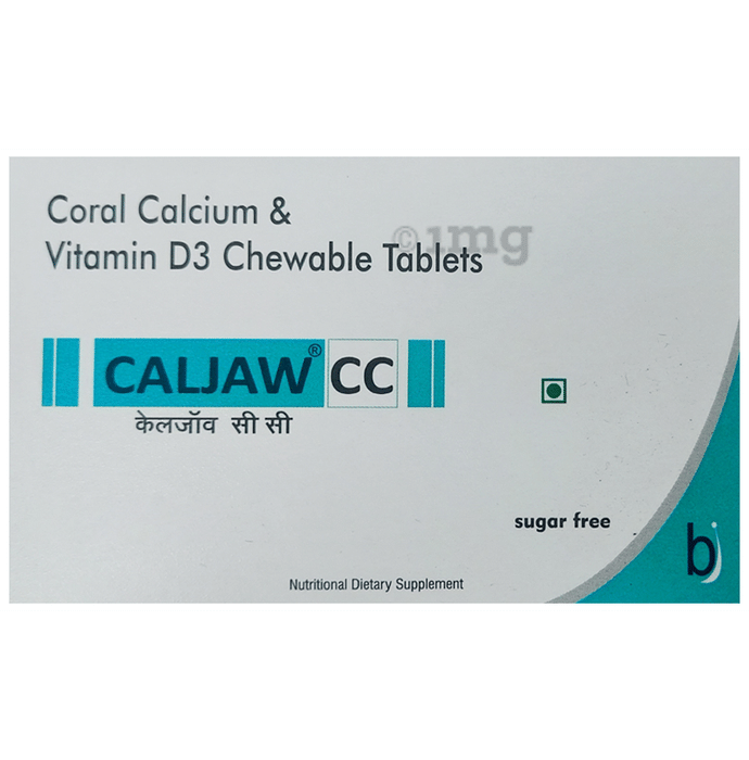 Caljaw CC Chewable Tablet Sugar Free