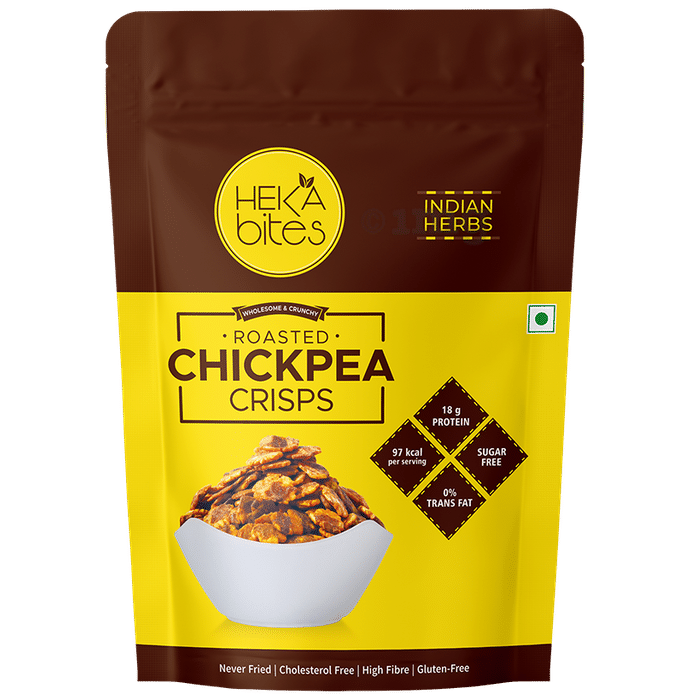 Heka Bites Roasted Chickpea Crisps (100gm Each)
