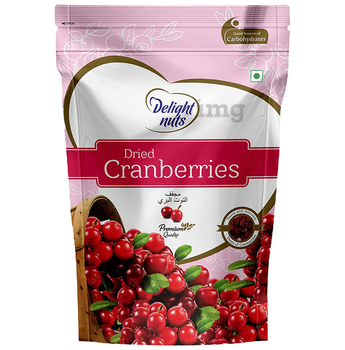 Delight Nuts Dried Cranberries Premium Quality