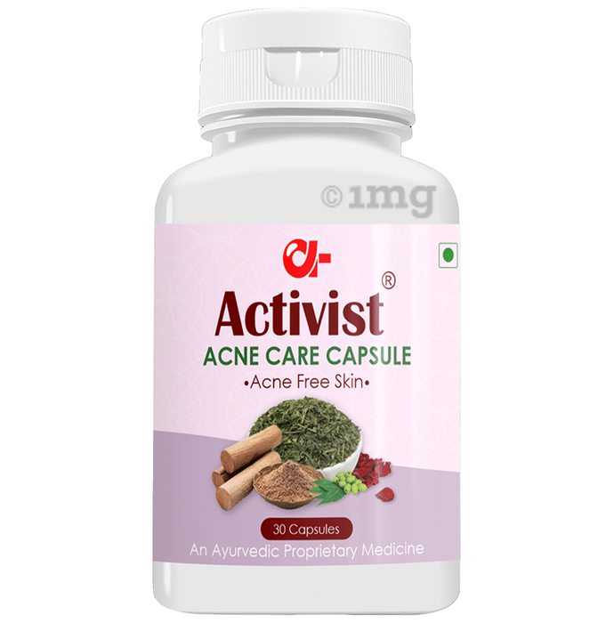 Activist Acne Care Capsule Buy bottle of 30.0 capsules at best price in India 1mg