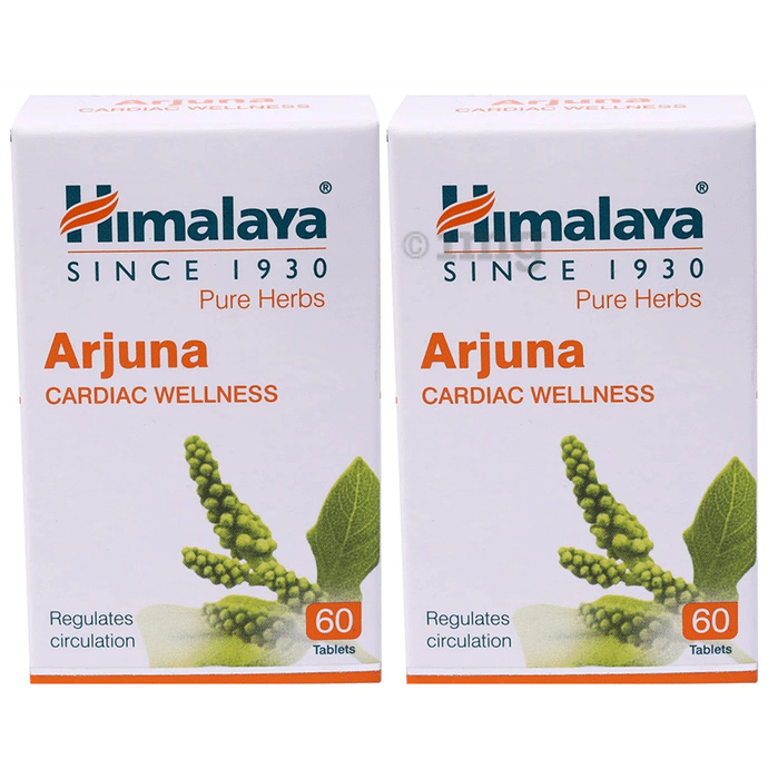 Himalaya Wellness Pure Herbs Arjuna Cardiac Wellness Tablet (60 Each)