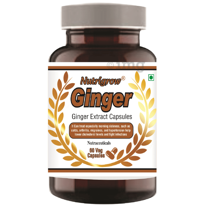 Nutrigrow Ginger Veg Capsule (60 Each)