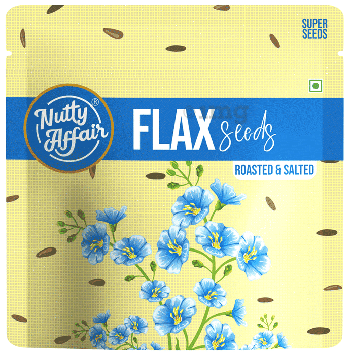 Nutty Affair Flax Seeds Roasted & Salted