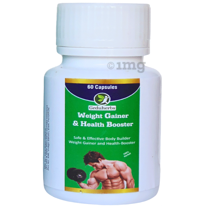 Geduherbs Weight Gainer Health Booster Capsule