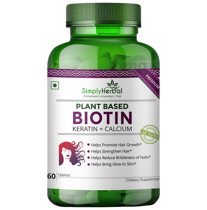 Simply Herbal Plant Based Biotin Tablet