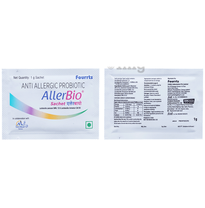 Allerbio Anti-Allergic Probiotic Sachet