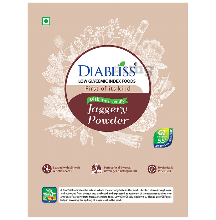 Diabliss Low Glycemic Index Diabetic Friendly Jaggery Powder