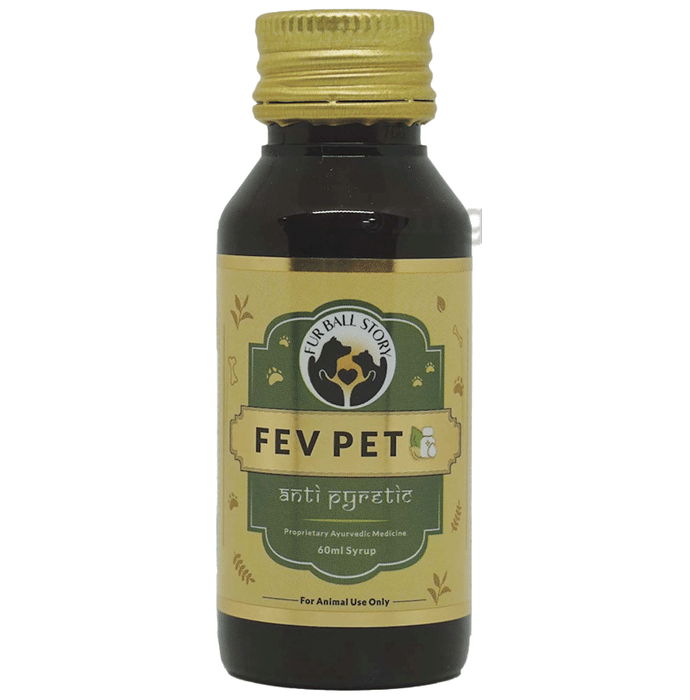 Fur Ball Story Fev Pet Anti Pyretic Syrup