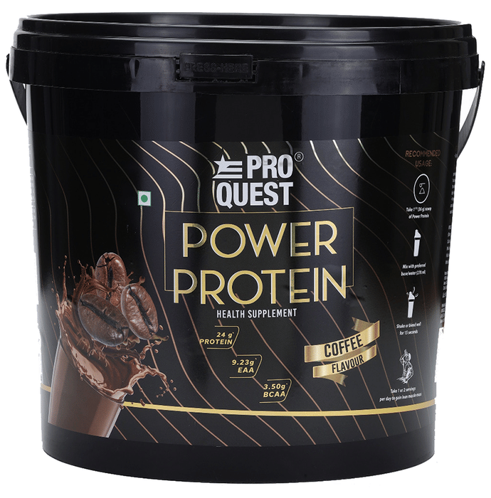 Pro Quest Power Protein Powder Coffee